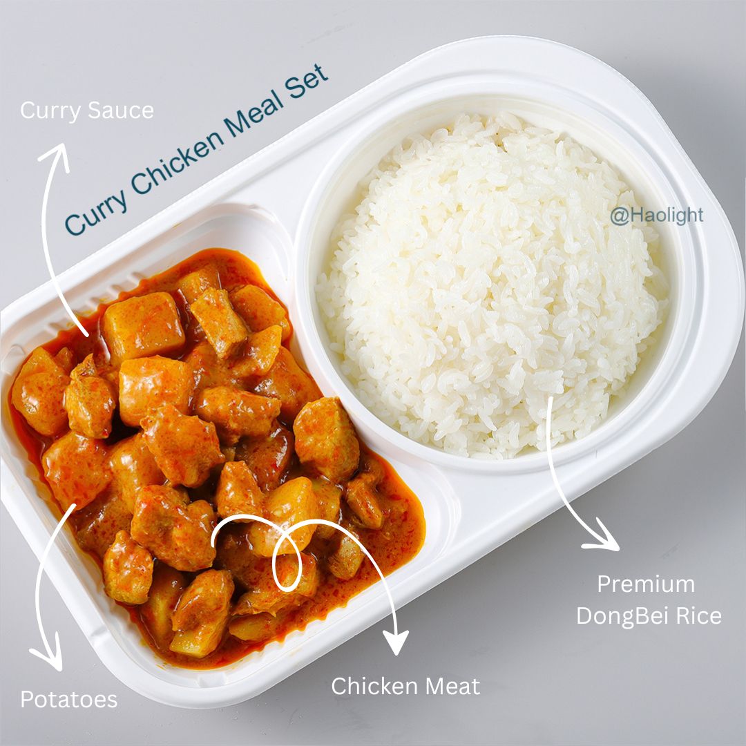 Tongfa Instant Rice Meal (3-Pack Bundle) | Mixed Flavours | Halal Certified | Ready-to-Eat Meals | 同发即食套餐 3盒装